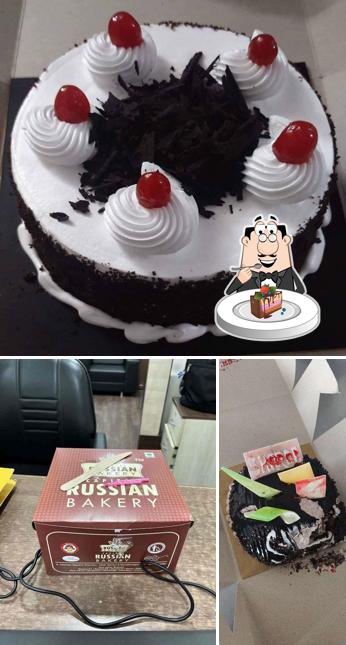 Chocolate cake at Capital Russian Bakery
