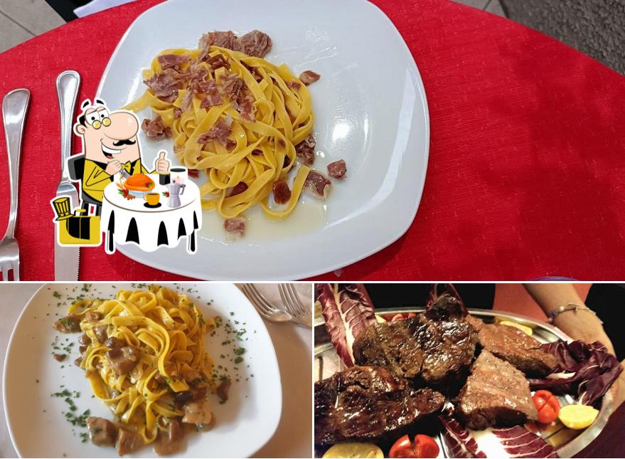 Tagliatelle al Ristorante Pizzeria La Braglia