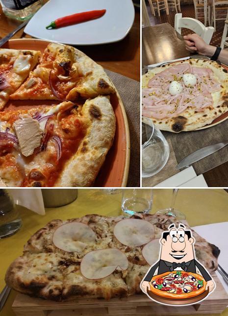 A La Locanda Del Gusto, puoi ordinare una bella pizza