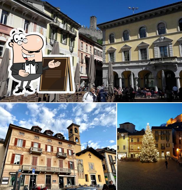 Puoi goderti l'aria fresca da seduto all'esterno di Panetteria-pasticceria Peverelli