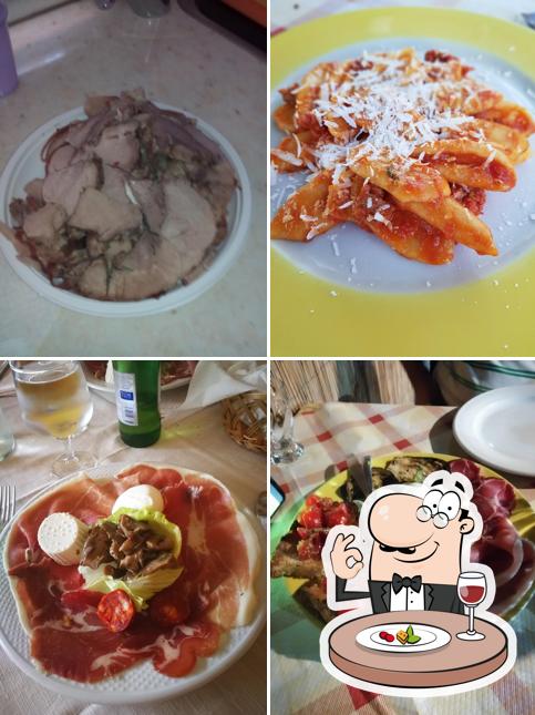 Platti al Pizzeria Da Franco