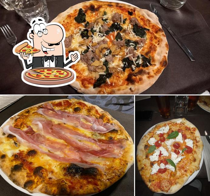 Scegli tra le svariate varianti di pizza