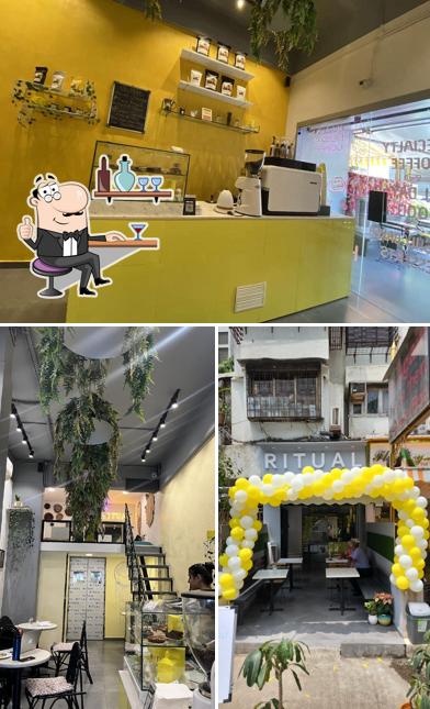 The interior of RITUAL daily coffee