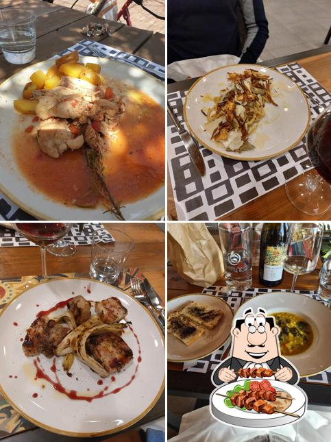 Ceviche al Azienda Agricola Le Rose