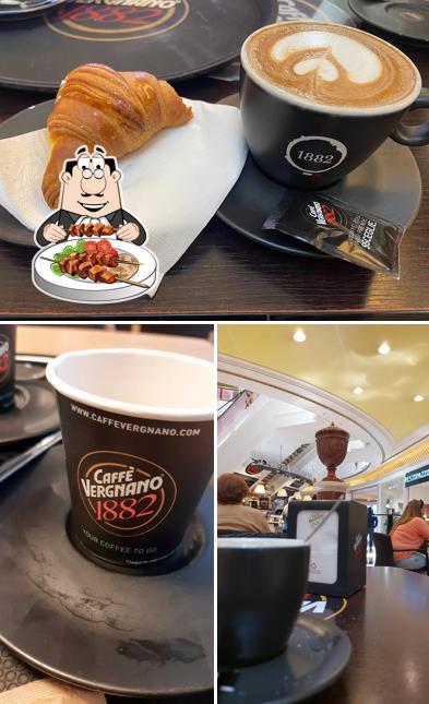 Questa è la immagine che mostra la cibo e birra di Caffè Vergnano