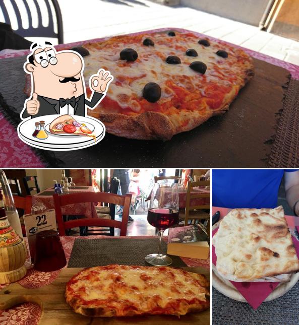 Prenditi una pizza a Trattoria Spaghetteria da Lastri Pisa