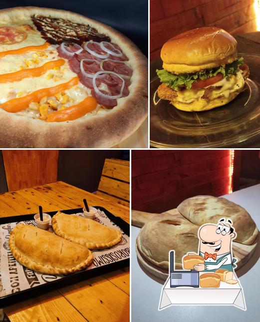 Pão-com-alho em Don. Calzone