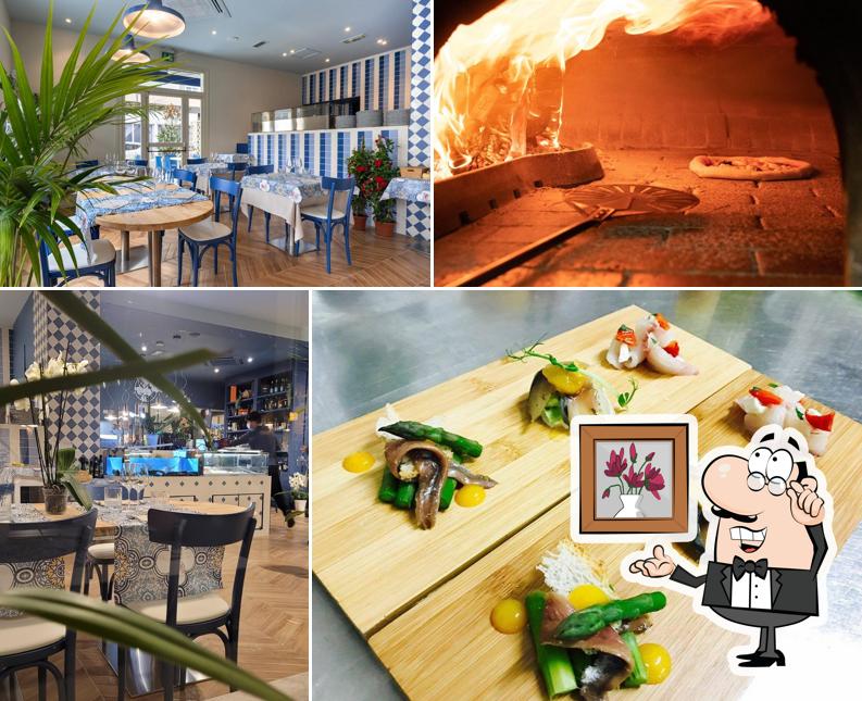 Gli interni di Purpo' Ristorante