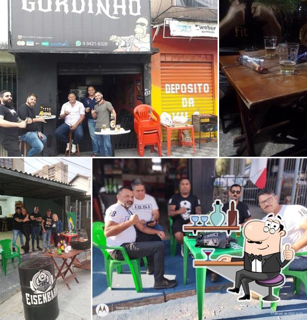 Veja imagens do interior do Rock Bar do Gordinho