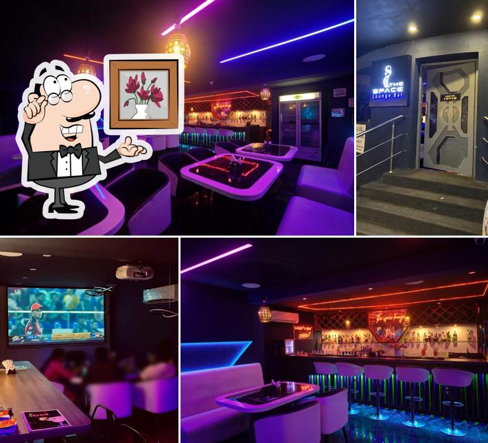 Check out how The Space Lounge Bar looks inside