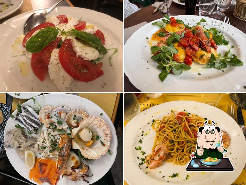 Platti al Trattoria Bar Pontini