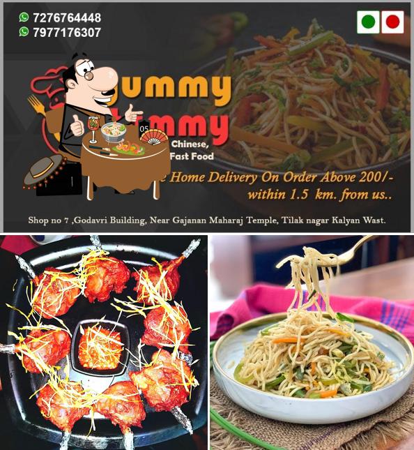 Food at YUMMY TUMMY CHINECE, SHAWARMA & FAST FOOD