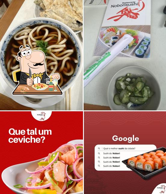 Platos en Restaurante Noborisushi