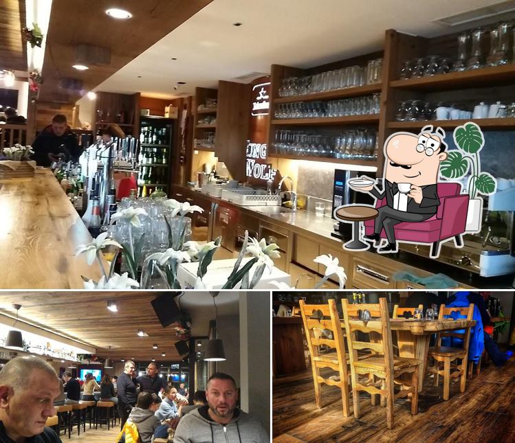 Gli interni di Hungry Wolf