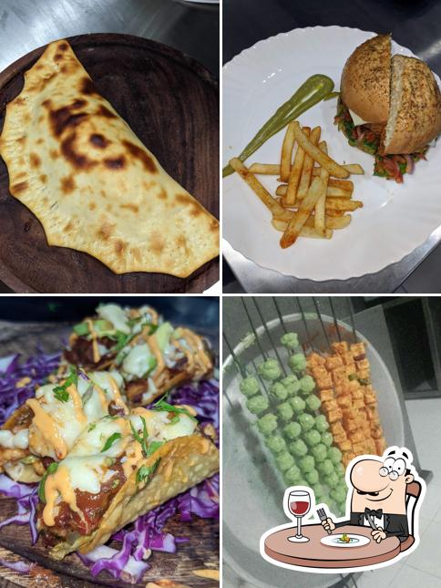 Food at The Village Bistro