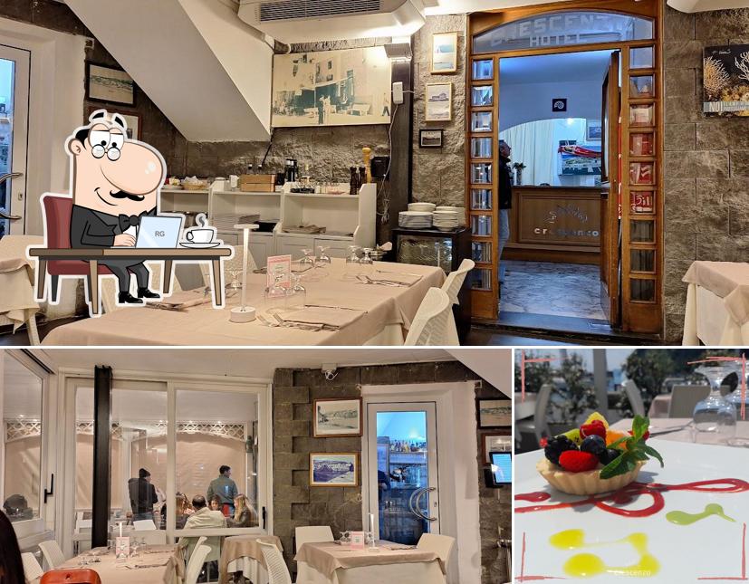 Gli interni di Crescenzo Hotel Ristorante