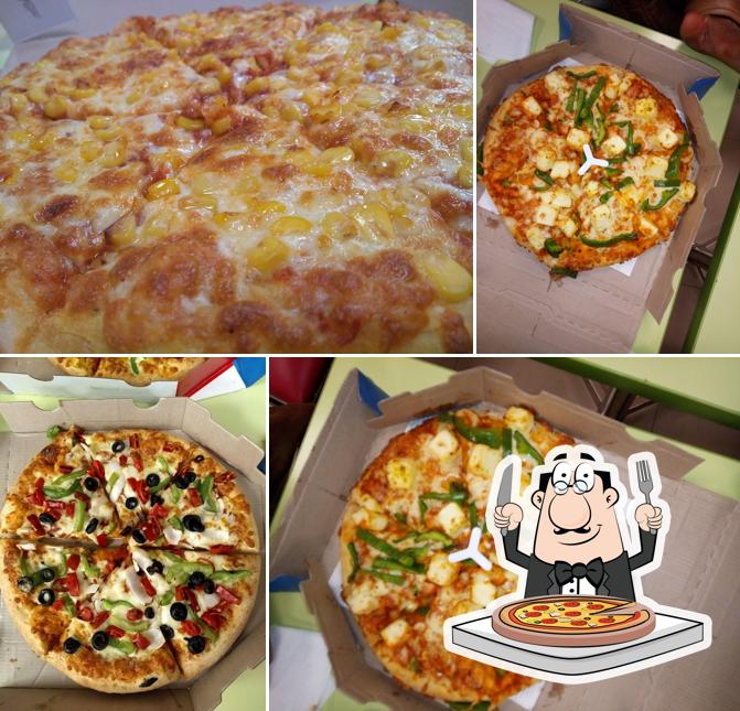 Pick pizza at Domino's Pizza MP Nagar, Satna