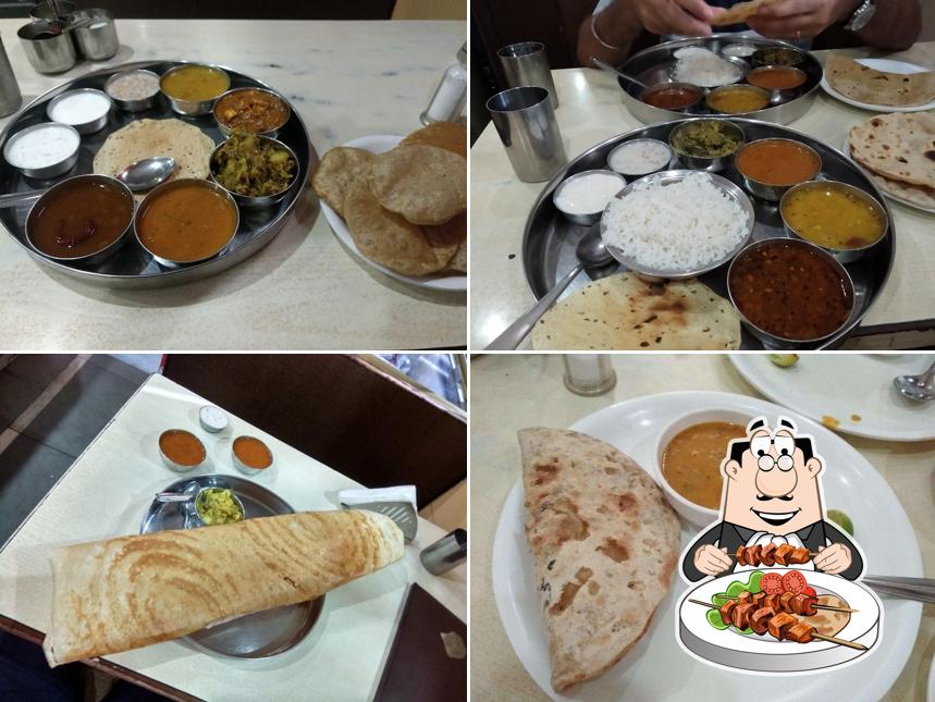 Food at Krishna Only Veg