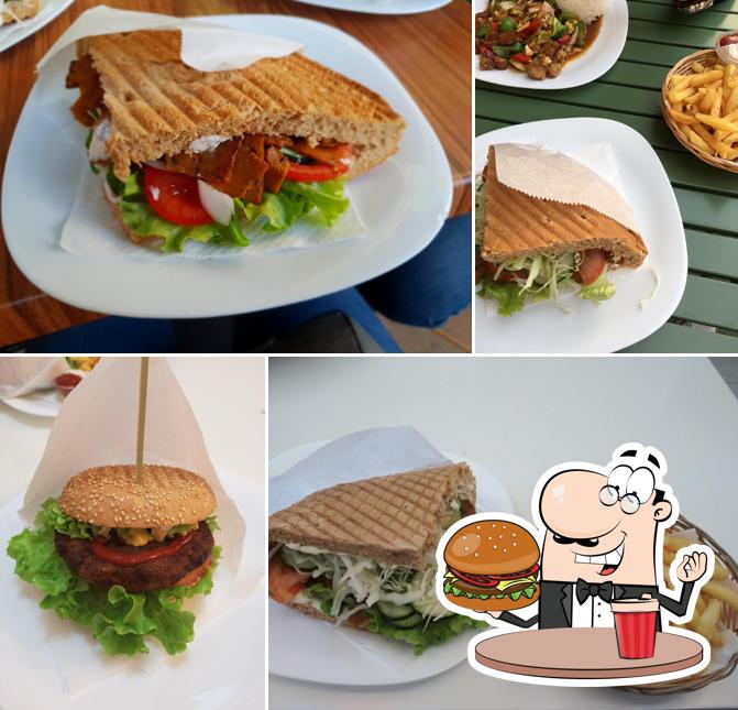 Prova un hamburger a Loving Hut