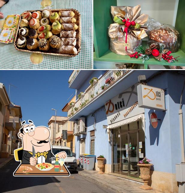 La immagine della cibo e esterno di Pasticceria Dolci Piaceri