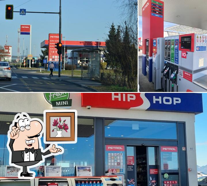 Gli interni di Petrol