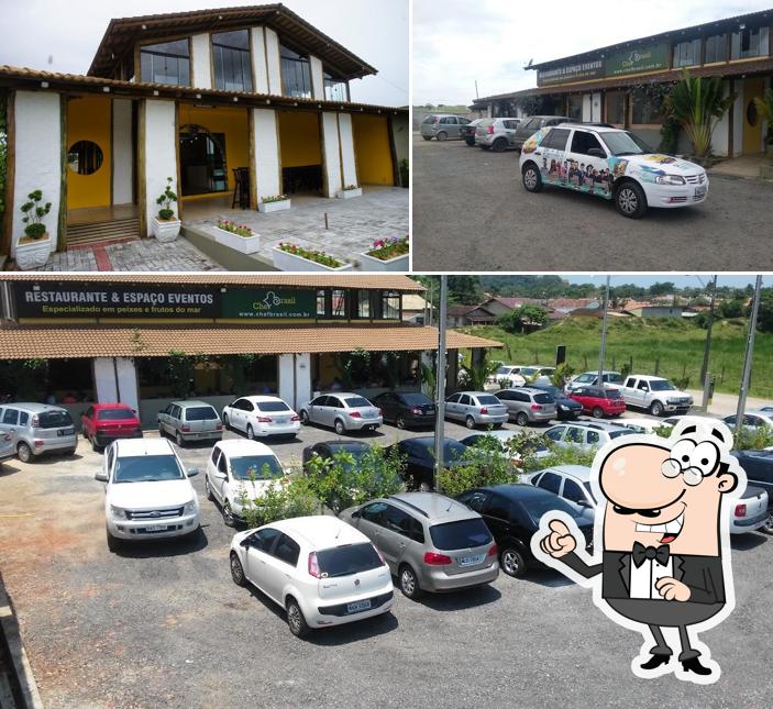 Desfrute da vista do exterior Pousada Chef Brasil