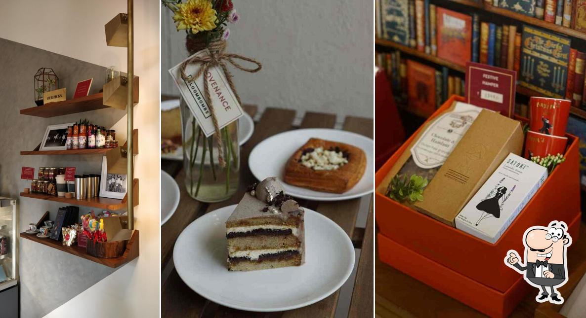 The interior of Provenance Gourmet Gifts, Bandra Mumbai Café and Desserts