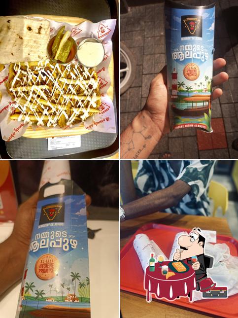 Waffles at Al Taza - Alappuzha