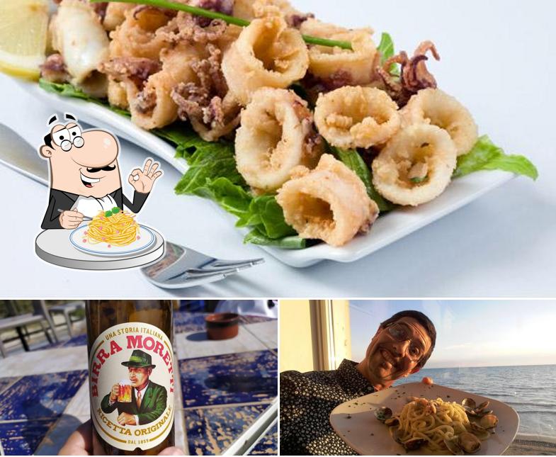 Spaghetti alla carbonara al Dune Mosse