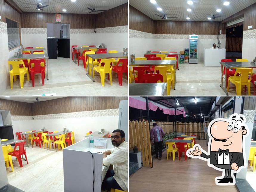 The interior of Gade Misal House