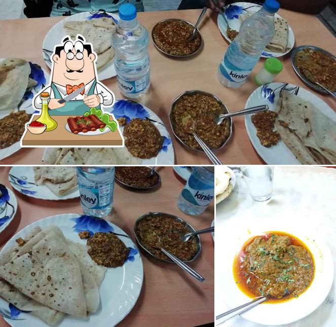 Order meat meals at New Calcutta Hindu Hotel