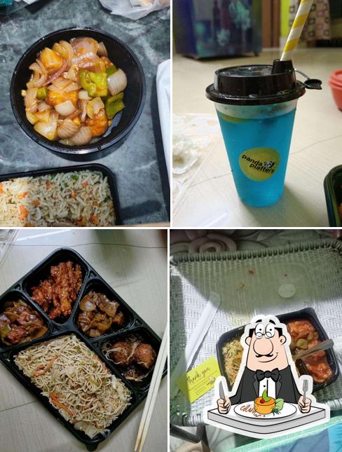 Food at Panda Platters