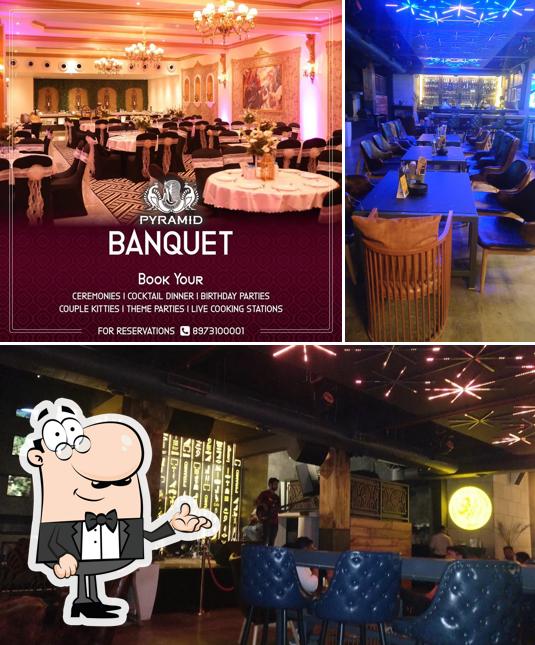 The interior of Pyramid Panipat Cafe Lounge Bar Microbrewery Nightclub Restaurant
