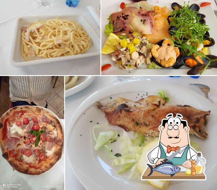 Salmone grigliato al Ristorante Pizzeria Storia Finita