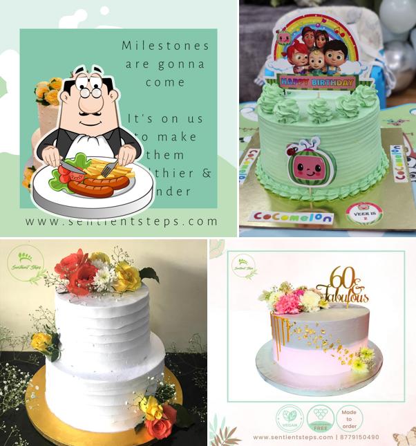 Food at Sentient Steps: Healthy Vegan Cakes