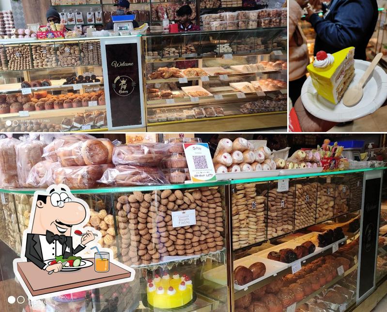 Food at Taj Bakery - Darjeeling