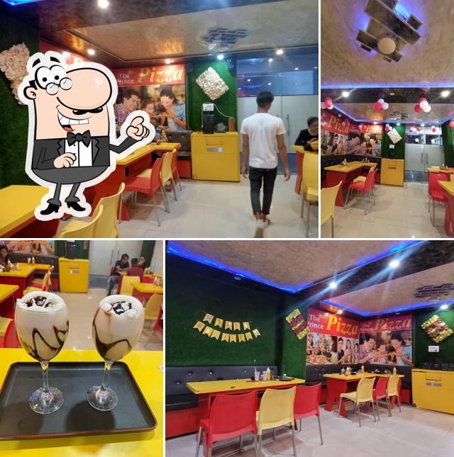 Check out how The Prince Pizza looks inside