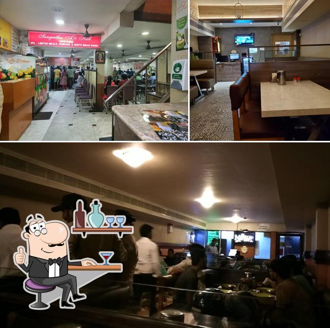 Check out how Sangeetha Restaurants looks inside