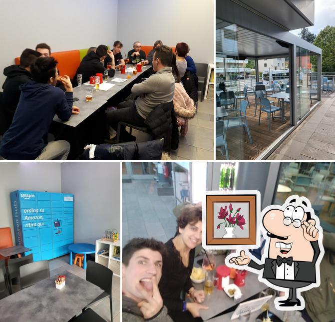 Dai un'occhiata agli interni di Skyline Bar