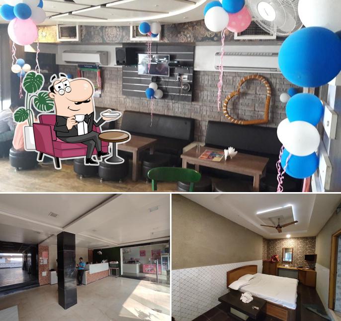 The interior of Maya Hotel