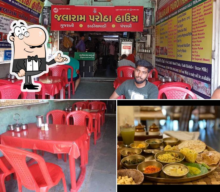 Check out how Shree Jalaram Parotha House looks inside