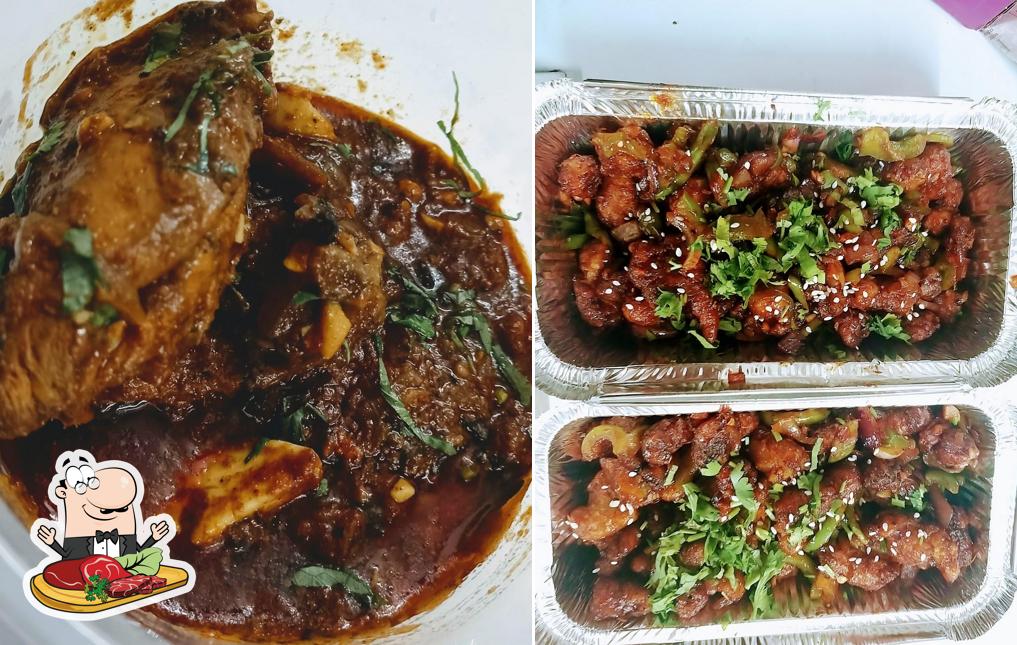 Bhabhi's Kitchen serves meat dishes
