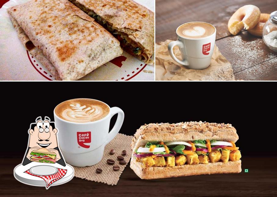 Club sandwich at Cafe Coffee Day - Vidyavihar