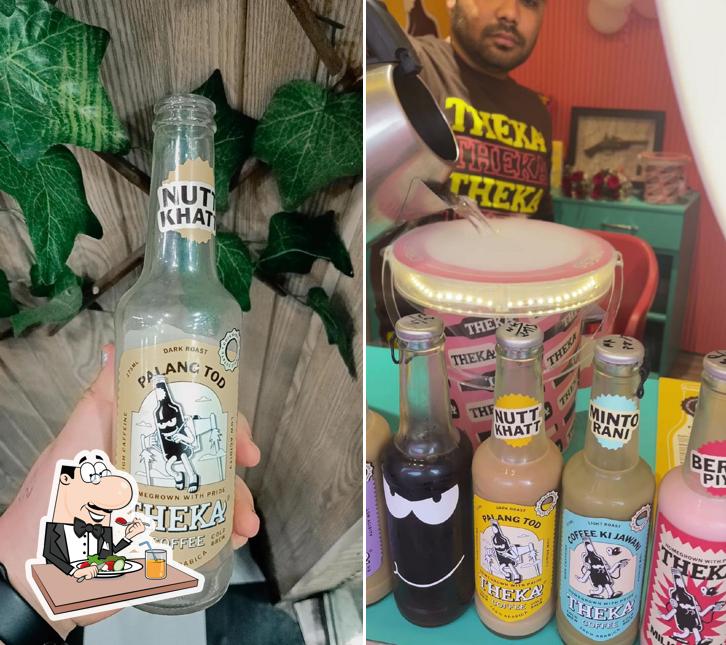 Food at Theka Coffee