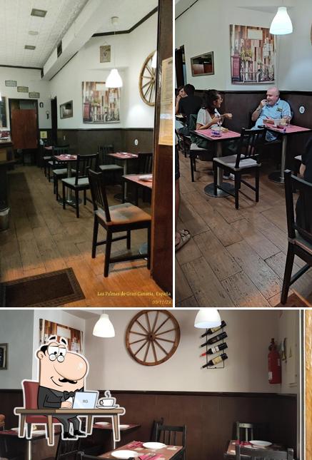 El interior de El Almacén