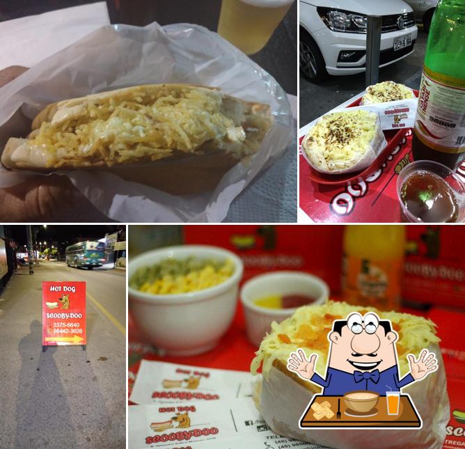 Platos en Hot Dog do Scooby Doo