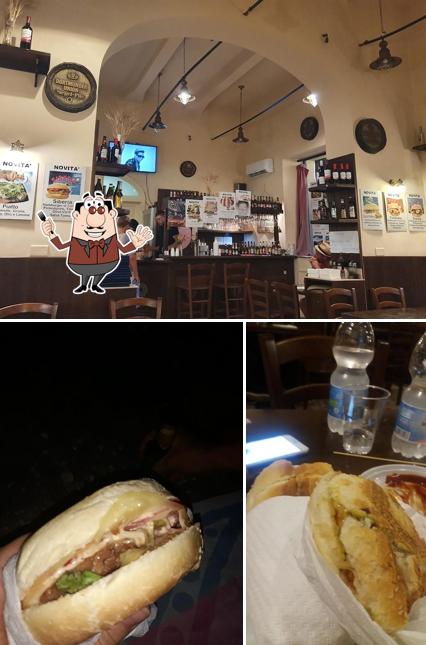 Questa è la foto che presenta la cibo e interni di Il Semaforo