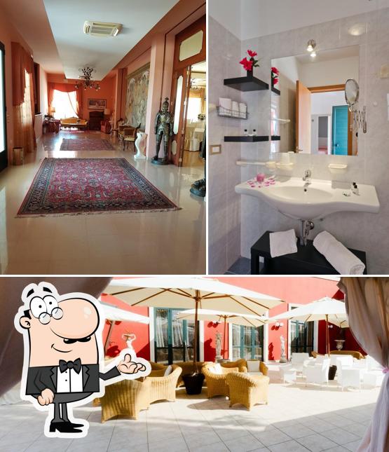 Gli interni di Albergo Le Muse