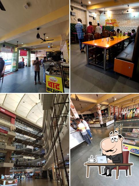 The interior of Nandlal Sweets & Restaurant