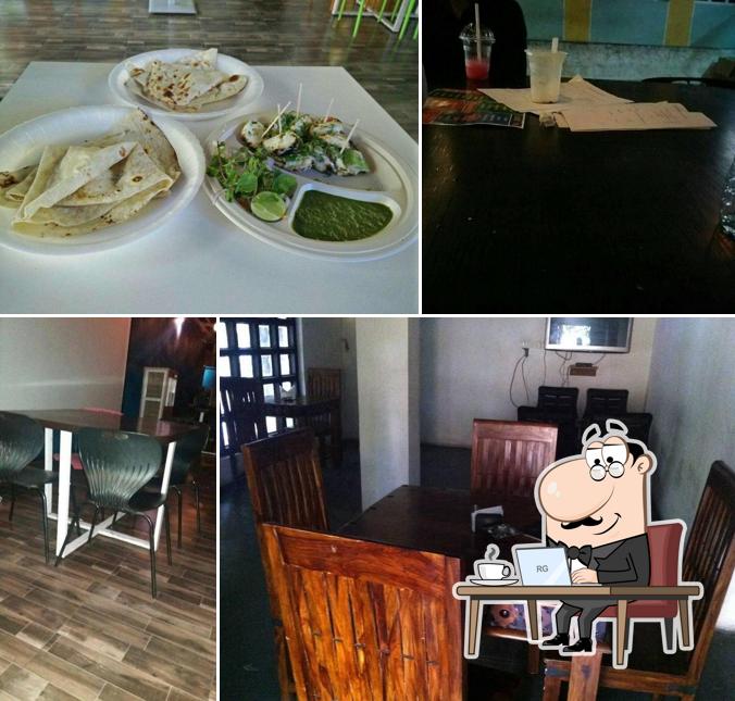 The interior of Syala